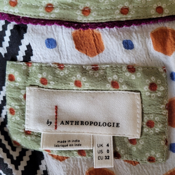 Anthropologie Everyway Patchwork Shirt Dress - Picture 9 of 10